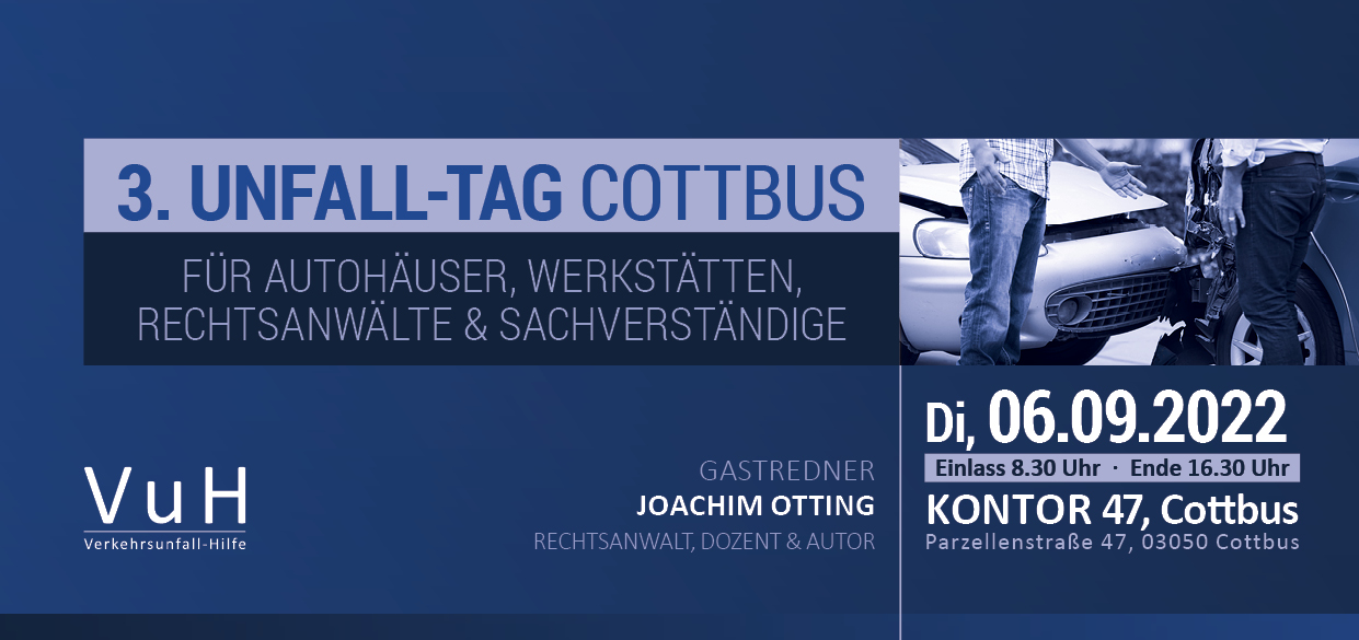 3. Unfall- Tag in Cottbus